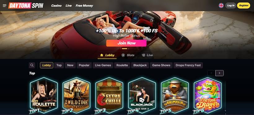 DaytonaSpin Casino Erfahrungsbericht