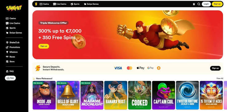 Review van ShakeBet Casino